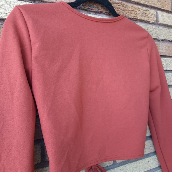 PrettyLittleThing Rust Size 8 Top - Picture 2 of 6